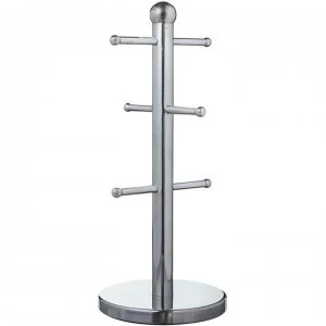 Image of Linea Linea Mug Tree - Chrome