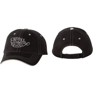 Image of Creedence Clearwater Revival - Logo Unisex Baseball Cap - Black