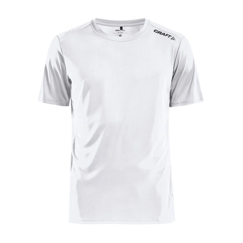 Image of Craft CRAFT Men Rush Short-Sleeved T-Shirt in White Size: Small White S Male 5063377023701