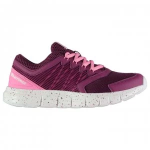 Image of Karrimor Stellar Junior Girls Running Shoes - Pink/Purple