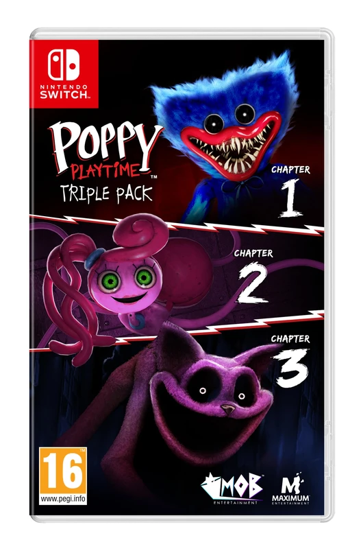 Image of Poppy Playtime Triple Pack Nintendo Switch Game