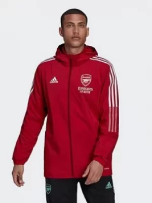 Image of adidas Arsenal Tiro Presentation Track Top, Red Size M Men