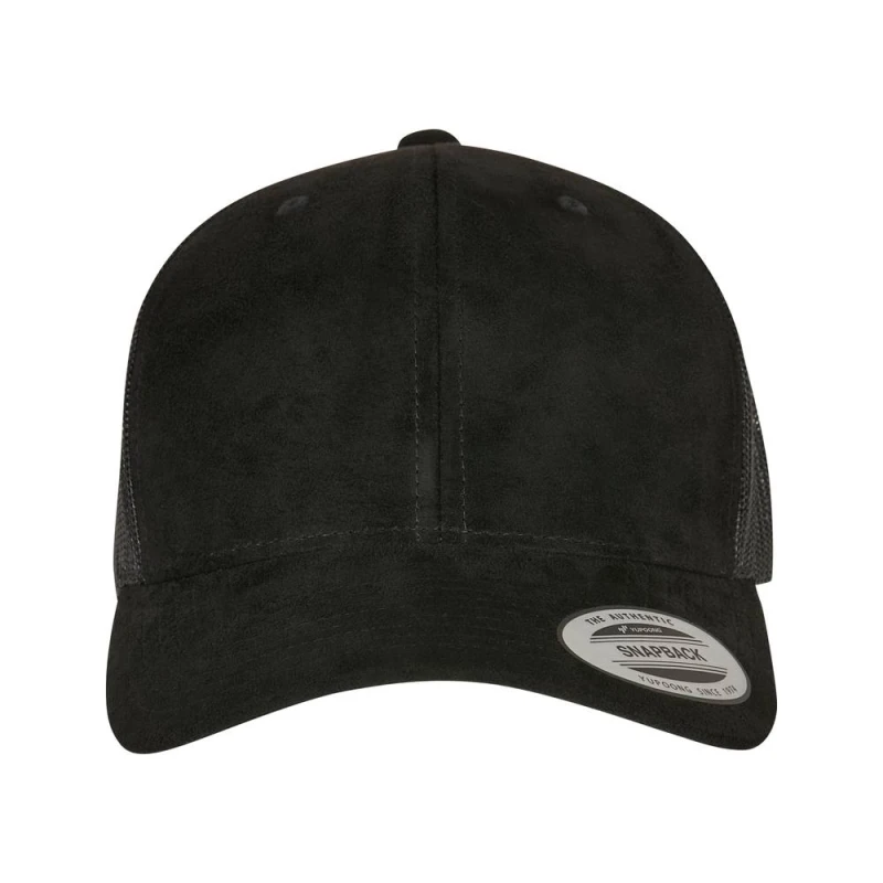 Image of Flexfit Mens Trucker Cap in Black Male One Size