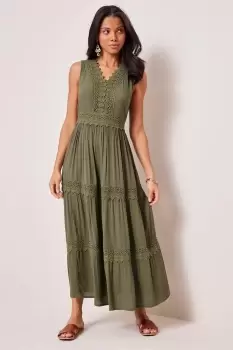 Image of Crinkle Maxi Dress