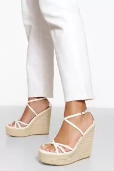 Image of Skinny Strappy Wedge