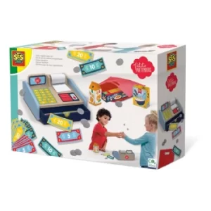 Image of SES CREATIVE Petits Pretenders Childrens Cash Register Play Set, Unisex, Three Years and Above, Multi-colour (18006)