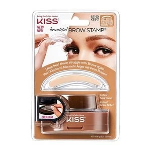 Image of Kiss Beautiful Eyebrow Stamp Soft Brown