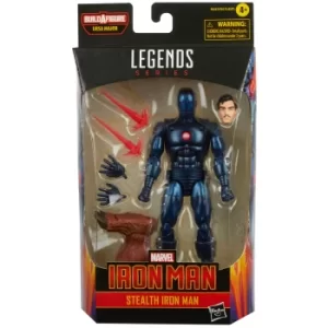 Image of Hasbro Marvel Legends Series Iron Man Stealth Iron Man Action Figure