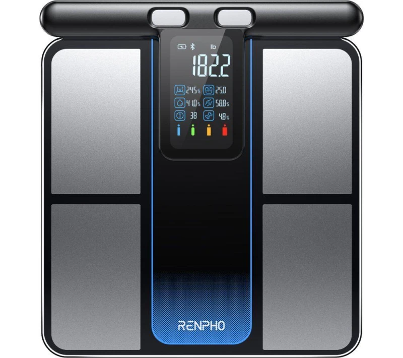 Image of RENPHO MorphoScan Smart Body Scale - Black & Silver,Silver/Grey 4897122209147