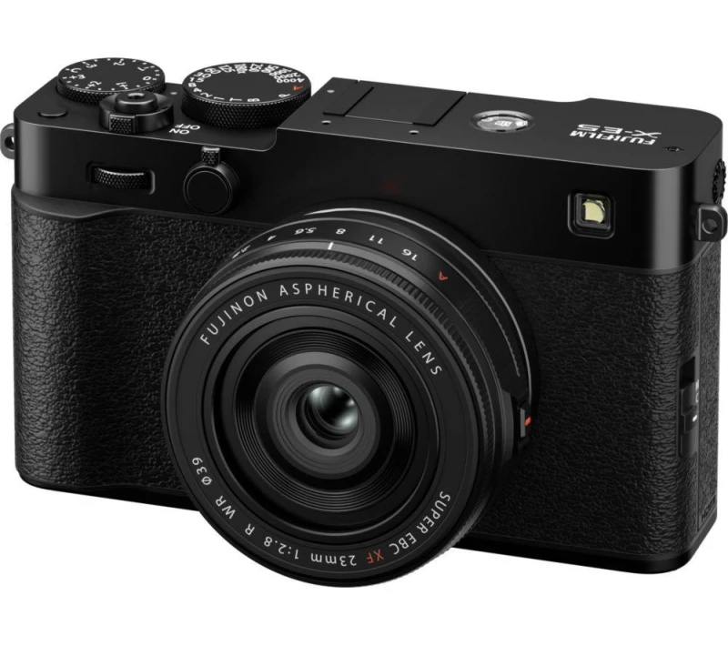 Image of Fujifilm X-E5 Mirrorless Camera with FUJINON XF 23mm f/2.8 R WR Lens - Black 4547410559071