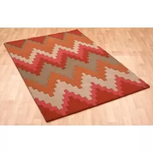 Image of Cuzzo - Matrix MAX23 Sienna 120cm x 170cm Rectangle - Yellow and Orange