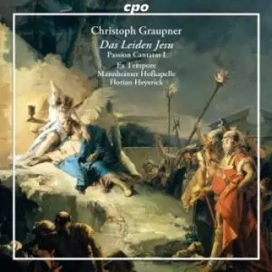 Image of Christoph Graupner Das Leiden Jesu/Passion Cantatas I by Christoph Graupner CD Album