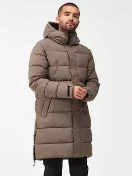 Image of Regatta Hallin II Padded Coat (Freddie Flintoff) - Khaki Size M Men