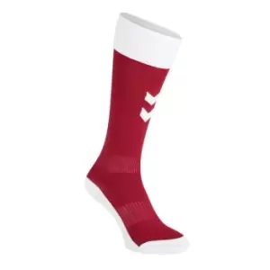 Image of Hummel Northampton Town Replica Football Socks Juniors - Red