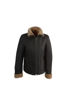 Image of Orlando Aviator Sheepskin Coat