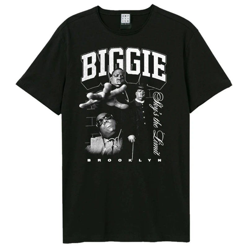Image of Amplified Amplified Men Sky's The Limit Notorious Big T-Shirt in Black Size: X-Small Black XS Male 5063852071630