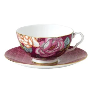 Image of Wedgwood Tea Garden Raspberry 2 Piece Set