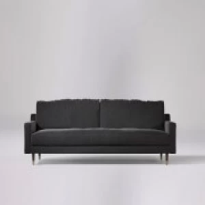 Image of Swoon Reiti Smart Wool 3 Seater Sofa - 3 Seater - Anthracite