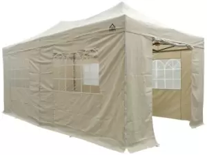 Image of All Seasons 3m x 6m Garden Pop Up Gazebo with Side Panels