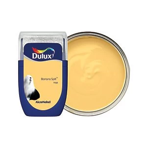 Image of Dulux Banana Split Matt Emulsion Paint 30ml