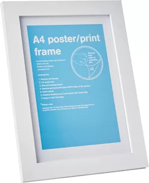 Image of White Frame A4 (29.7 x 21cm)