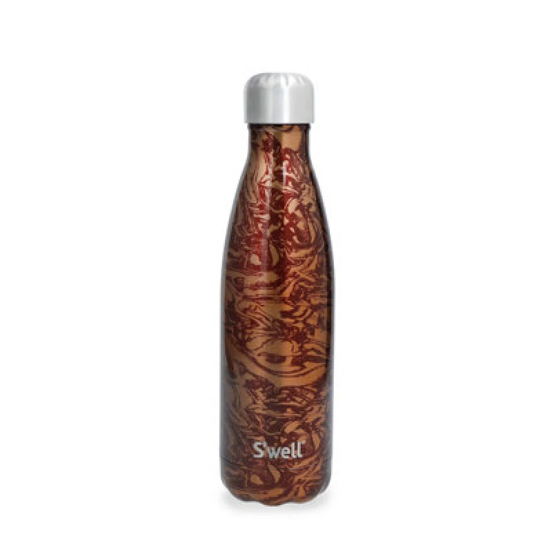 Image of Swell S'well Burgundy Swirl Bottle, 500Ml