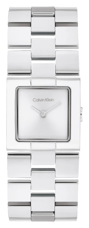 Image of Calvin Klein 25100088 Meridian Square (22mm) Silver Dial / Watch