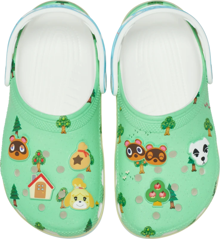 Image of Crocs Kids Animal Crossing Classic Clogs Multi J1