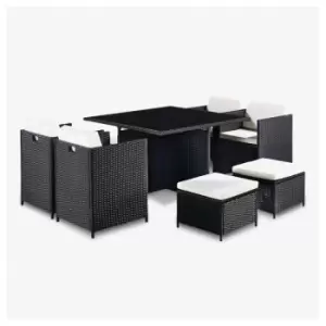 Image of Venice Black 9PC Cube Set & Cover
