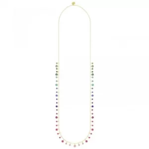 Image of Ladies Swarovski Gold Plated Attract Necklace