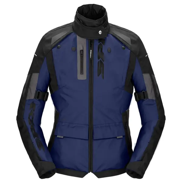 Image of Spidi Crossmaster Lady Jacket Black Blue Size S
