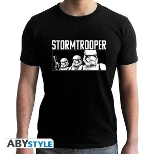 Image of Star Wars - Troopers E9 Mens Medium T-Shirt - Black