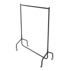 Image of All Metal Super Heavy Garment Clothes Rail - 4ft