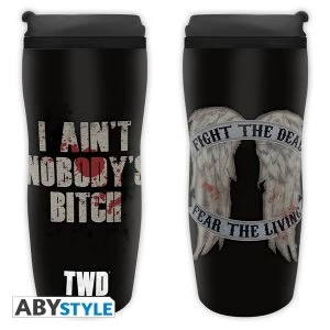 Image of The Walking Dead - Daryl Wings Travel Mug