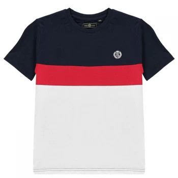 Image of Henri Lloyd Cut and Sew T Shirt - Navy Blazer