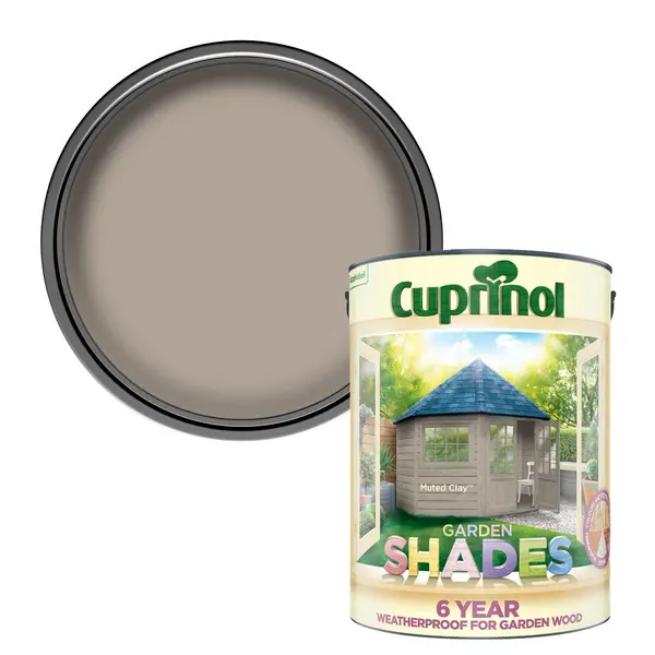 Image of Cuprinol Garden Shades Paint Muted Clay - 5L Natural