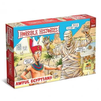 Image of Horrible Histories Awful Egyptians 250 Piece Jigsaw - Horrible Histories Awful Egyptians 250 Piece Jigsaw - PLG7255