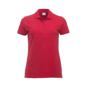 Image of Clique Womens/Ladies Marion Polo Shirt (XS) (Red)