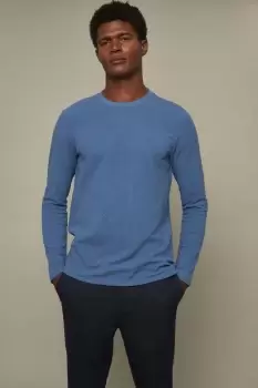 Image of Mens Long Sleeve Waffle T-Shirt