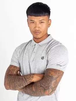 Image of Regatta Dare 2b Decisive Polo, Grey Size M Men