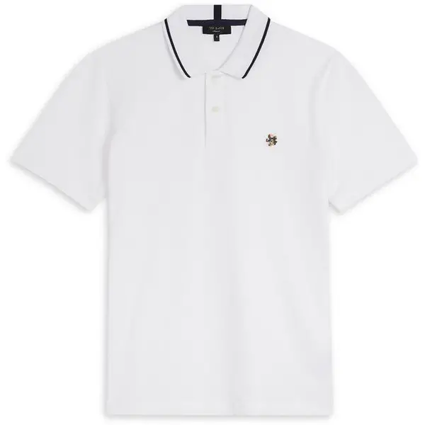 Image of Ted Baker Camden Polo Shirt - White S