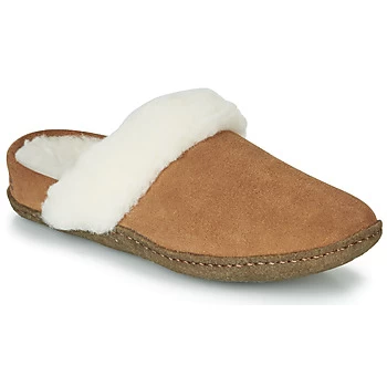 Image of Sorel NAKISKA SLIDE II womens Slippers in Brown,9