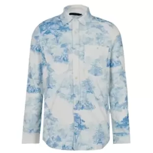Image of Ted Baker Liburty Denim Shirt - White