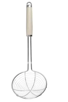 Image of Stainless Steel Skimmer - Almond Cream