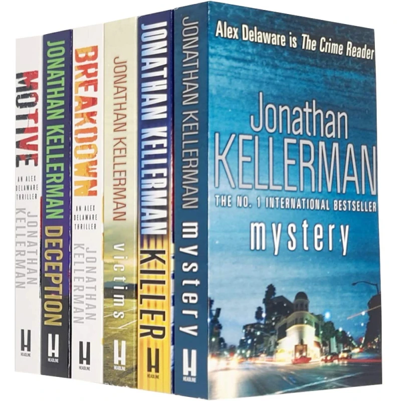 Image of Jonathan Kellerman 6 Books Collection Set (Mystery, Killer, Victims, Breakdown) Paperback Jonathan Kellerman Books