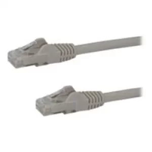 Image of StarTech Grey Gigabit Snagless RJ45 UTP Cat6 Patch Cable Patch Cord 3m