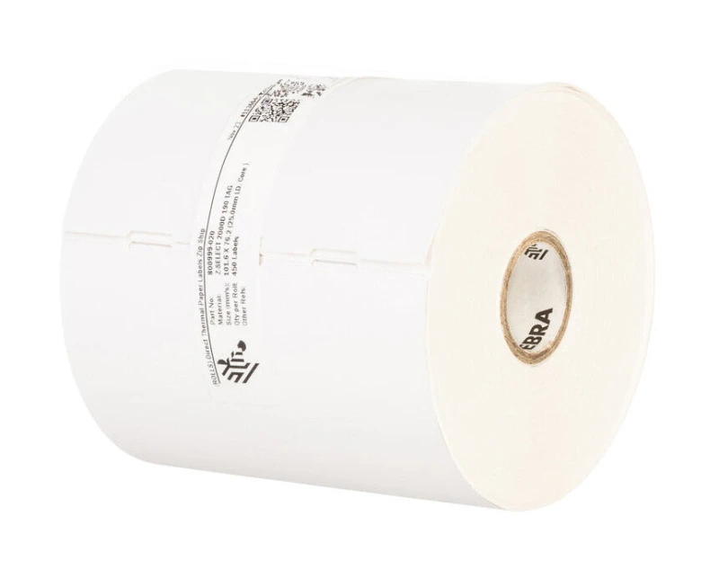 Image of Zebra Zebra Z-Select 2000D 190 Tag 8640 pc(s) White Rectangle 800999-005