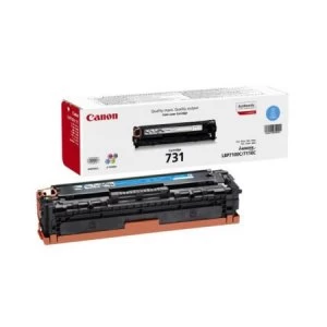 Image of Canon 731 Cyan Laser Toner Ink Cartridge