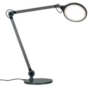 Image of Dyberg Larsen Office Task Table Lamp Matt Gray