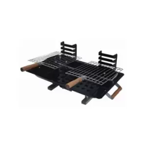 Image of Portable Steel Hibachi Barbecue / bbq Camping Grill